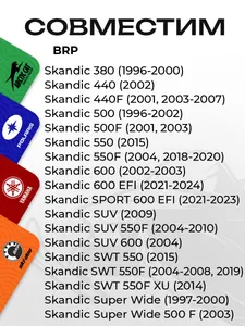 Чека безопасности для снегоходов BRP (Ski-Doo) 7