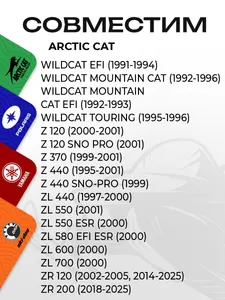 Пружина крепления глушителя Arctic Cat 8