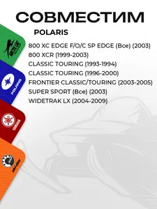 Сухарики ведомого вариатора (3 шт) Polaris 3