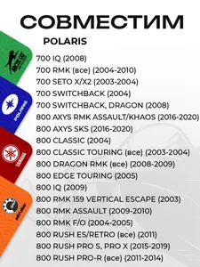 Тормозные колодки Polaris 6
