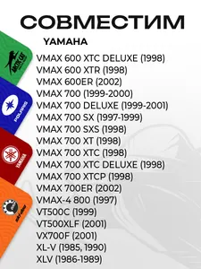 Сальник коленвала Yamaha VK 540 (MAG) 12