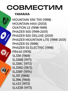 Сальник коленвала Yamaha VK 540 (MAG) 7