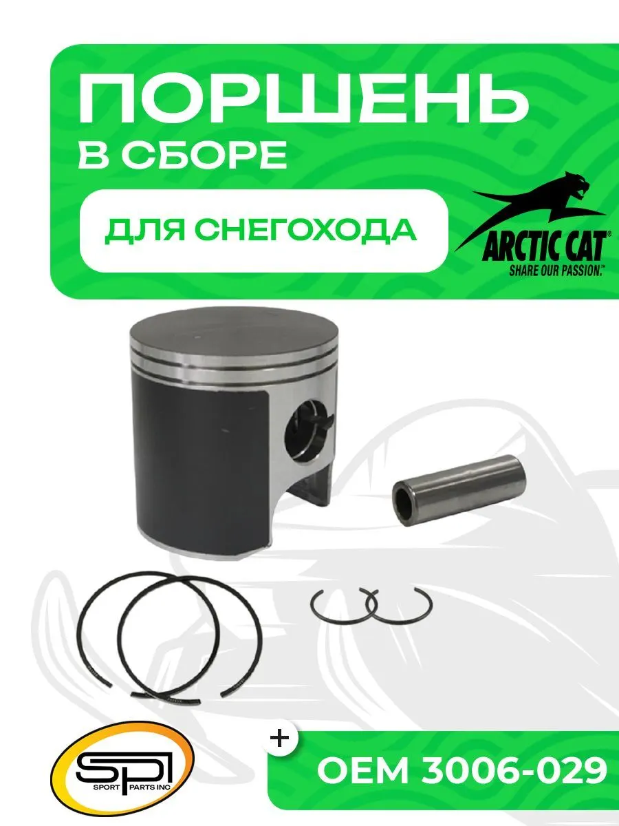 Поршень Arctic Cat 800 (T-Moly, номинал)