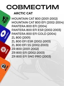 Поршень Arctic Cat 800 (T-Moly, номинал) 2