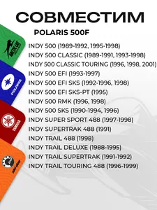 Поршень Polaris 500F (T-Moly, +0,5мм) 2
