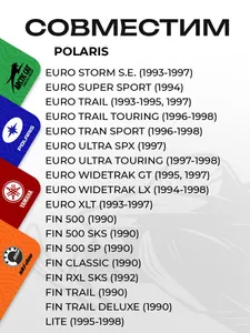 Прокладка выпускного коллектора Polaris 4