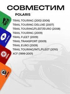 Прокладка выпускного коллектора Polaris 4