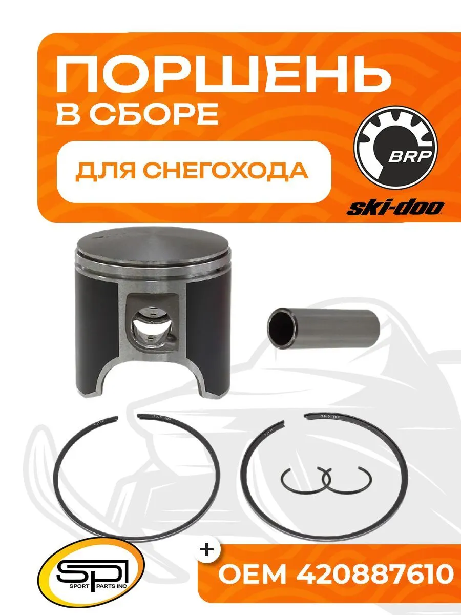 Поршень BRP 670 (T-Moly, номинал)