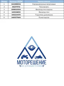 Фиксатор тяги 7