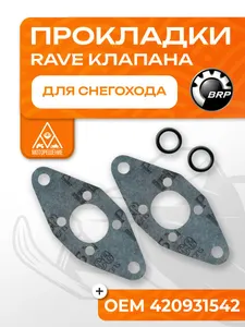Комплект прокладок RAVE клапана 1