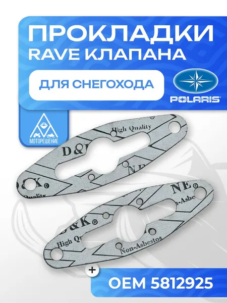 Комплект прокладок RAVE клапана