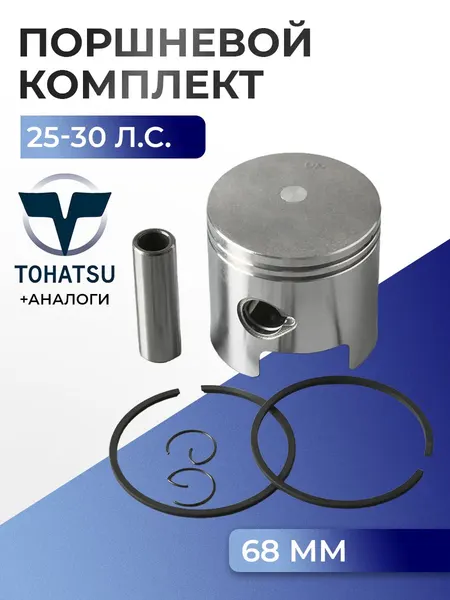 Поршень (стд) в комплекте Tohatsu