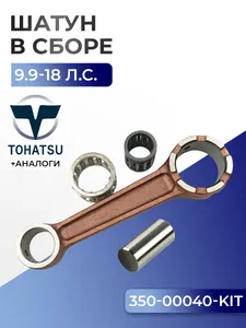 Шатун с пальцем вала и подшипниками Tohatsu 1