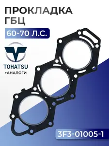 Прокладка головки цилиндров Tohatsu M60C/70 1
