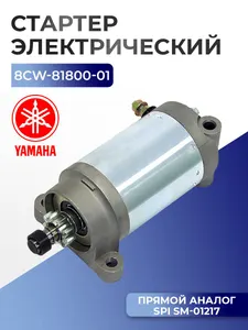 Стартер электрический Yamaha 500, 600, 700 8CW-81800-01, 8CW-81800 1