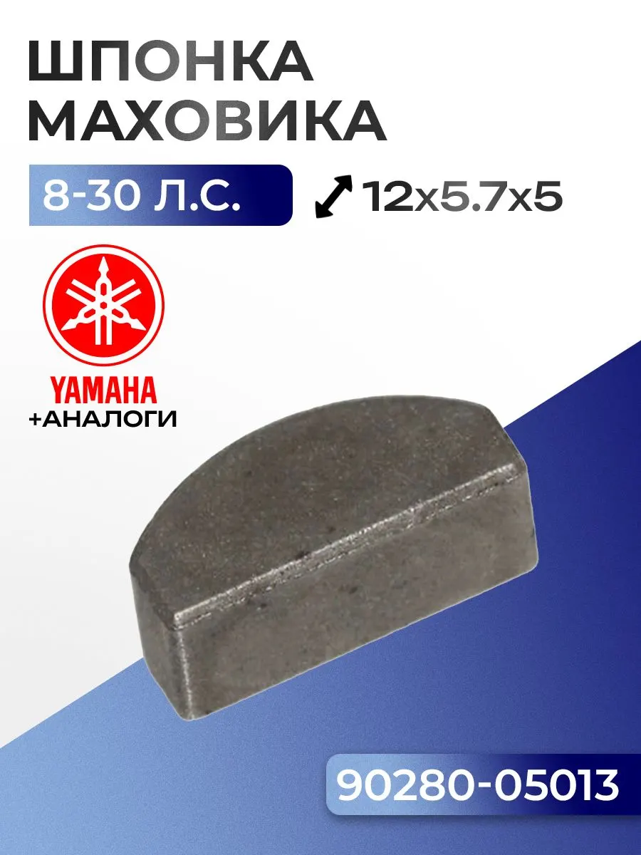 Шпонка сегментная