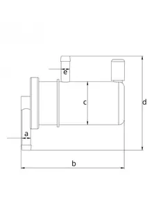 Топливный фильтр (в сборе) Suzuki SC-CN053 - 15410-96J00-000 3