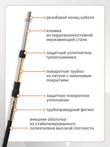 Трос управления газ/реверс Skipper C2 11' 5