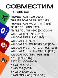 Прокладка выпускного коллектора Arctic Cat 6