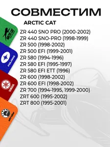 Прокладка выпускного коллектора Arctic Cat 8