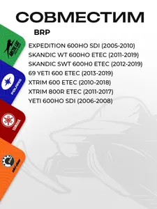 Уплотнительное кольцо глушителя BRP 2