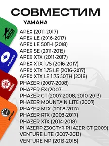 Уплотнительное кольцо глушителя Yamaha 2