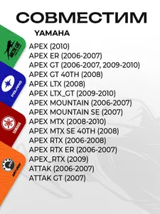 Уплотнительное кольцо глушителя Yamaha 2
