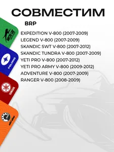 Уплотнительное кольцо глушителя BRP 2