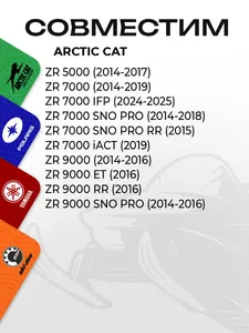 Прокладка глушителя Arctic Cat/Yamaha 5