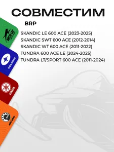 Уплотнительное кольцо глушителя BRP 3
