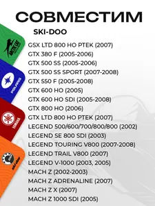 Тормозные колодки для снегоходов BRP (Ski-Doo) 8