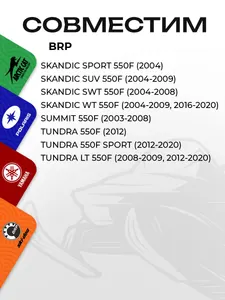 Поршень BRP 552F (T-Moly, +0,75 мм) 3