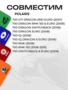 Поршень Polaris 700 (T-Moly, номинал) 2