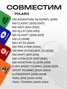 Поршень Polaris 550F (T-Moly, +1,0мм) 2