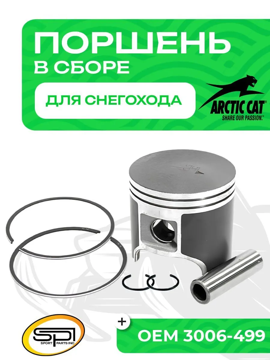 Поршень Arctic Cat 800LC (T-Moly, номинал)