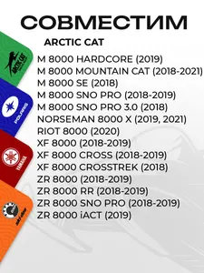 Поршень Arctic Cat 800 (T-Moly, номинал) 3
