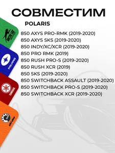 Поршень Polaris 850 (T-Moly, номинал) 3