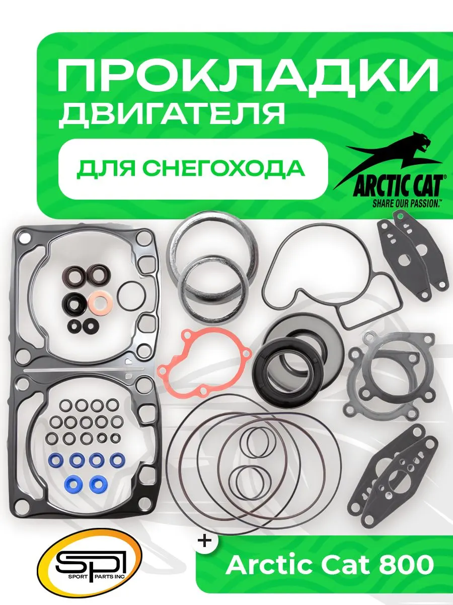Полный комплект прокладок двигателя
