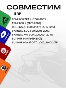 Ремкомплект двигателя снегохода BRP Rotax 593 5