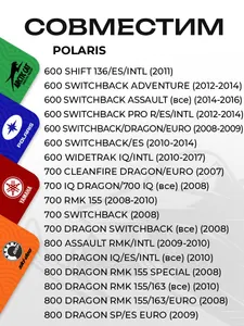 Ремкомплект помпы охлаждения Polaris 4