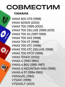Шнур с рукояткой для стартера Yamaha VK 540 10